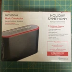 Lumations Holiday Symphony Music Conductor Speaker Light Show Christmas. Fixed Price $60.00.