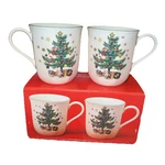 2 Nikko Christmastime Coffee Mugs 10OZ. Holiday Cups Original Box.. Fixed Price $19.99.