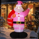 Leyndo 8 Ft Christmas Inflatable Santa Claus Outdoor Pink. Fixed Price $44.19.