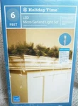 35 Warm White Micro Led Garland Light Set Christmas Wedding Party 6 Ft Long. Fixed Price $13.39.