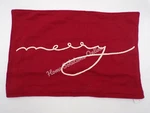 Pottery Barn Merry Lumbar Cotton Embroidered Pillow Cover 16 X 26" #C21. Fixed Price $63.05.