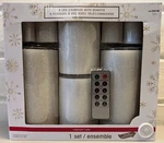 New Sealed Ashland 8 Flameless Candles With Remote White Glitter. Fixed Price $22.00.