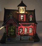 2015 Lemax School Gingerbread Fest Christmas Holiday Village #55949 W/box Light. Fixed Price $49.94.