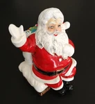 Rare 1950S Santa Music Box Japan Sankyo Waving Gifts Tii Christmas Works Vtg. Fixed Price $49.00.