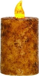 Cwi Gifts Burnt Drip Wax Battery Operated Candle 3 Inches Tall, Led 10. Fixed Price $24.98.