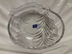 Vintage Studio Nova Crystal Candy Dish Bowl Christmas Holiday Glass Starry Night. Fixed Price $16.00.