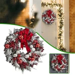 Christmas Wreath Outdoor Front Hanging Garland Home Decoration Zc. Fixed Price $21.77.