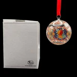 2002 Hutschenreuther Kristall Kugel "austria" Hand Blown Crystal Ball Ornament. Fixed Price $25.00.