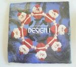 Design 1 Santa Christmas Ring Kit Soft Sculpture Dotti Peters Holiday Decoration. Fixed Price $19.99.