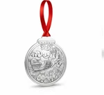 Jim Shore Santa Ornament Heartwood Creek Aluminum 16762121 Signed Iob. Fixed Price $29.71.