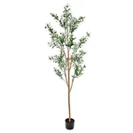 Sunnydaze Fake Olive Tree - 6FT Tall Faux With Pot Indoor Artifi.... Fixed Price $100.68.