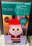 Holiday Living 3.5-FT Lighted Santa Christmas Inflatable Upc 191245868903. Fixed Price $25.88.