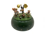 Erzgebirge Figurine Kwo Music Box 15 16 Cm. Excellent Condition. Fixed Price $267.95.