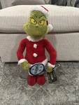 Gemmy Dr. Seuss Grinch Christmas Indoor Holiday Greeter Naughty & Nice Sign 19". Fixed Price $39.97.