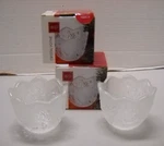 Mikasa Holiday Classics Santa & Reindeer Votive Candle Holder SA520-611 Set Of. Fixed Price $28.95.