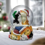 Christmas Cats Snow Globe 842970050544-SFMB San Francisco Music Box. Fixed Price $39.99.