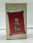 Hallmark Keepsake 2003 Delicious Christmas Kitchen Food Basket Ornament. Fixed Price $15.00.