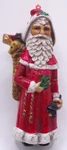 Vintage Kurt Adler Santa Ornament Ksa 1989 Old World Red Robe Toy Bag Teddy Bear. Fixed Price $14.99.