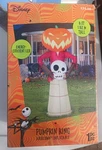 Nightmare Before Christmas Pumpkin King 5FT Airblown Inflatable Disney Gemmy. Fixed Price $69.00.