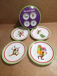 Plates Appetizer Reindeer 6 By Promotional Alliance. Fixed Price $12.00.
