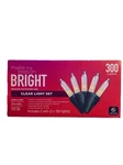 Make The Season Bright Indoor/outdoor Clear Set, Sets (2 X 150 Lights). Fixed Price $19.99.