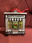 See Candies Centennial Hand Painted Glass Ornament 100 Years Limited Edition. Fixed Price $15.00.