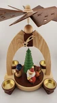 Dregeno Pyramid Santa Claus And Snowman 085-940-6. Fixed Price $399.95.