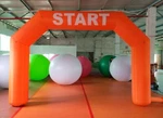 15FT Orange Inflatable Archway W/fan Stock Best Deal Ever!. Fixed Price $164.25.