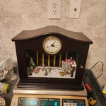 Mr Christmas Animated Musical Chimes Clock Skaters 70 Songs Vintage Rare. Fixed Price $45.99.