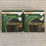 Sylvania Outdoor Christmas Led 200 Icicle Style Lights White Warm 400 Tota. Fixed Price $29.99.