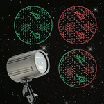 Red Green Snowflakkes & Trees Laser Projection Light Color LPL-901 Christmas. Fixed Price $15.90.