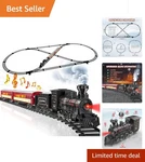Upgraded Usb Rechargeable Train Set With Luminous Carriages For Christmas Magic. Fixed Price $174.79.