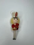 Vintage Holiday Christmas Paper Felt Unique Retro Ornament Drummer Player. Fixed Price $16.99.