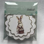 Easter /baby Shower Bunny Decoration Wood Indoor Garland New. Fixed Price $17.97.