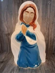 Vintage Mary Nativity Blow Mold General Foam Plastics. Fixed Price $40.00.