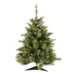 Vickerman 36" Contemporary Pe Cashmere Pine Artificial Christmas Tree Green. Fixed Price $74.85.