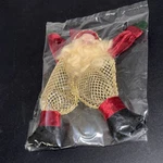 Santa Mesh Candy Bag Ornament Christmas Decoration Midwest Of Cannon Falls New. Fixed Price $25.00.
