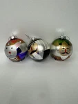 Set Of 3 Nutcracker Glass Ball Christmas Ornaments Midwest Seasons. Fixed Price $12.00.