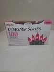 Brite Star 100CT Pink Mini Christmas Lights - 36FT, Green Wire. Fixed Price $25.00.