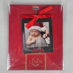 Lenox Love Frame Charm Ornament Silver Tone Red Enamel Photo Keepsake 870946 New. Fixed Price $18.99.