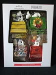 Hallmark Ornaments 2023 Peanuts Snoopy Glass Holiday Christmas Set Of 4. Fixed Price $34.95.