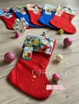 New! Universal Illumination Minions Christmas Stocking Official Red & White Xmas. Fixed Price $16.28.