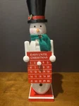 2019 Advent Calendar Snowman Nutcracker Countdown To Christmas Holiday 14" Wood. Fixed Price $29.99.