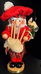 Nutcracker Steinbach Duncan The Scottish Santa Bagpiper 17" Le. Fixed Price $229.95.
