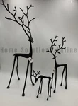 Pottery Barn Antique Bronze Sculpted Stag Reindeer S/3 Sm Med Lg #U162. Fixed Price $545.71.
