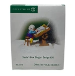 Dept Santas New Sleigh Design #56 North Pole Series 2006 Elf 56.57218 Retired. Fixed Price $22.49.