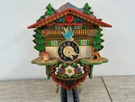 Vintage German Cuckoo Clock Alexander Taron J Engstler Movement Hand Painted. Fixed Price $34.99.