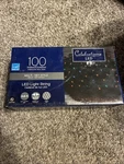 Celebrations Led Net Lights, 4' X 6' W 100 Multi Color String Bush. Fixed Price $15.00.