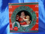 Coca-cola Trim Tree Collection 1986 Santa & Child Christmas Love H2803. Fixed Price $19.99.