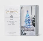 Wondershop 33 Iridescent Christmas Tree Sculpture Led Cool White Decoration. Fixed Price $74.99.